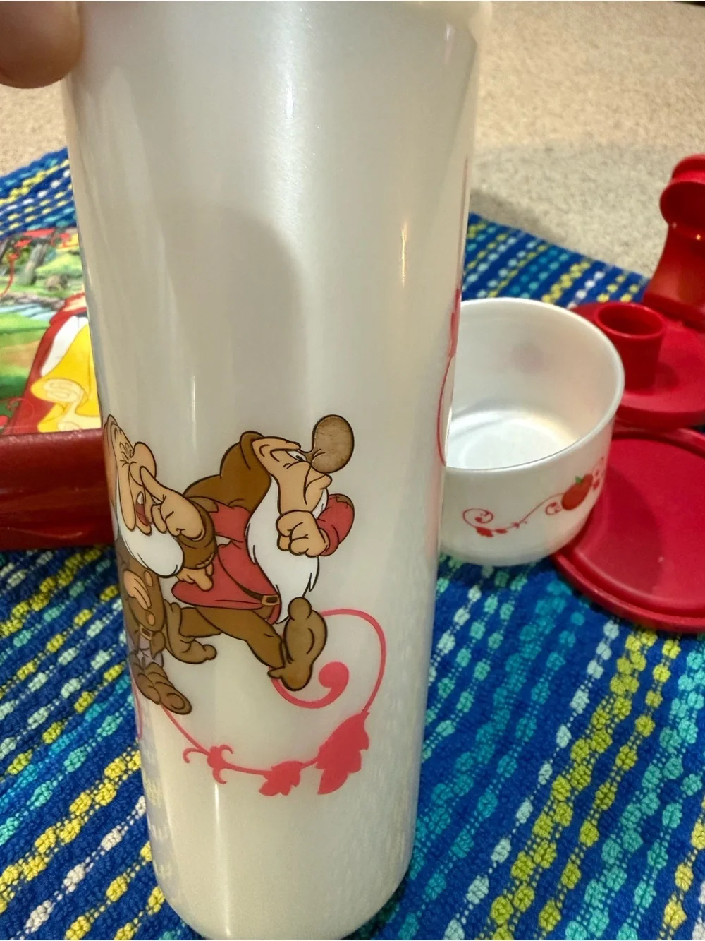 Tupperware Disney Snow White 3 Piece Lunch Set
